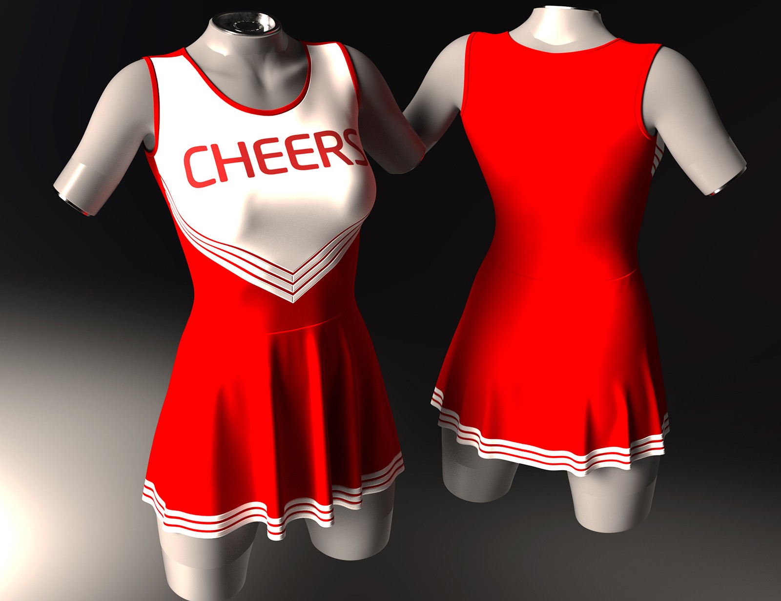 dForce RQL Classic Cheer Outfit G8F & G8.1F by N/A
