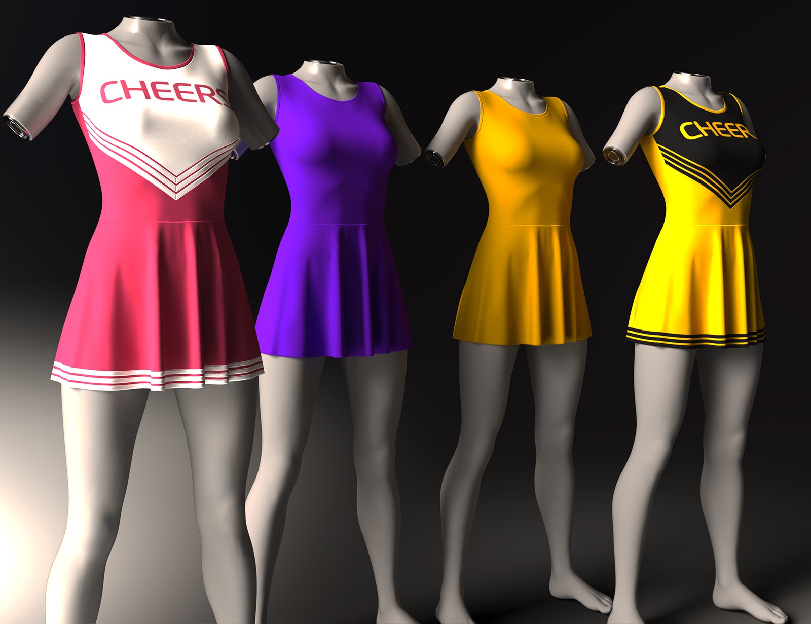 dForce RQL Classic Cheer Outfit G8F & G8.1F by N/A