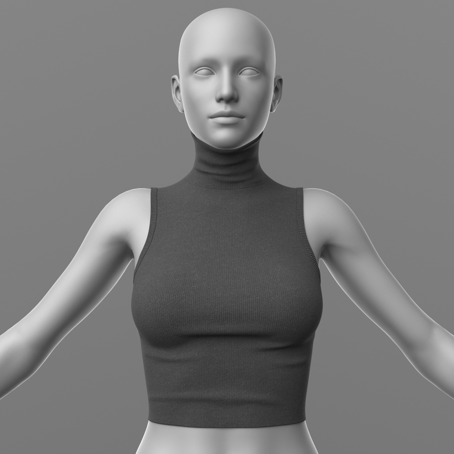 Knitted Top 2v G8 Female by N/A