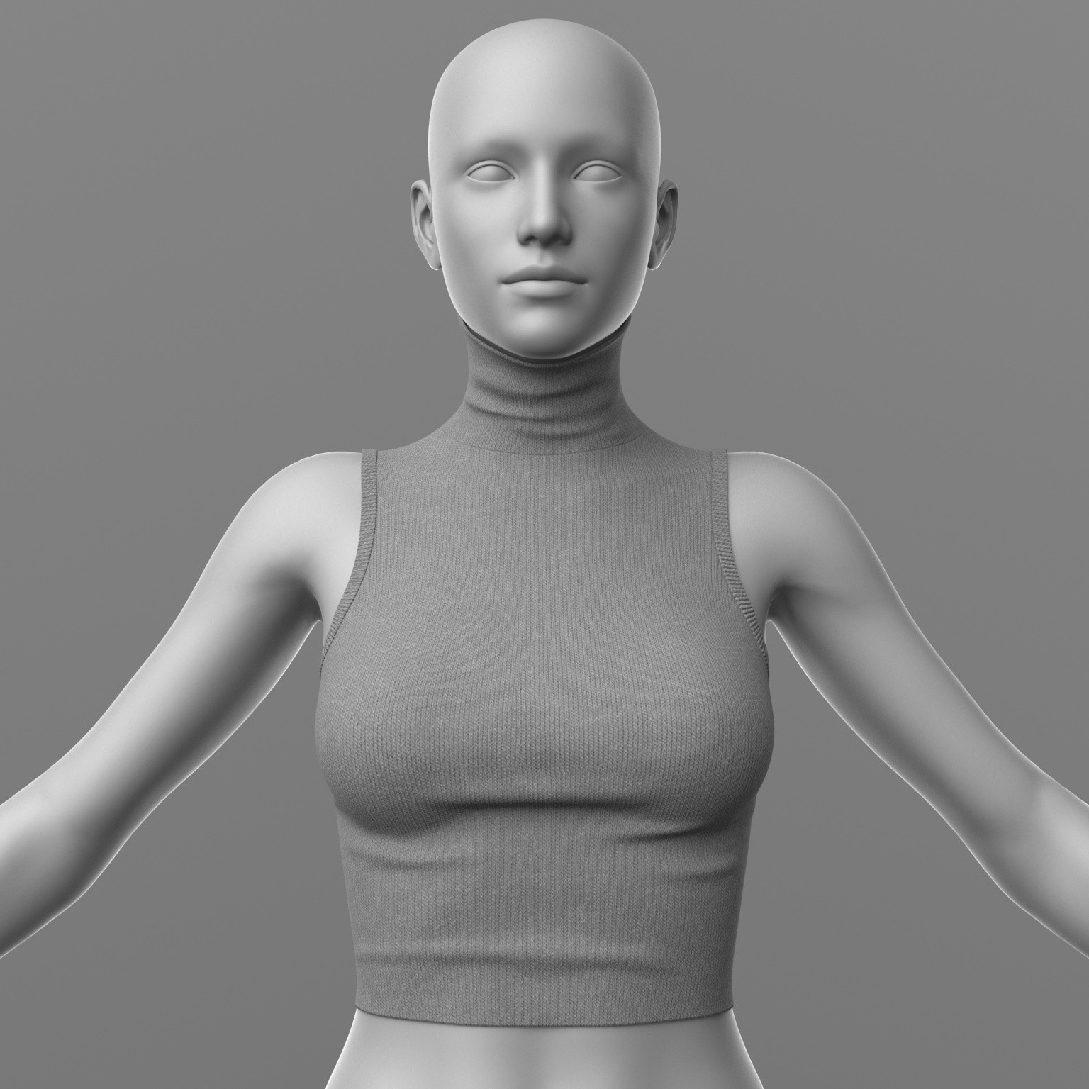 Knitted Top 2v G8 Female by N/A