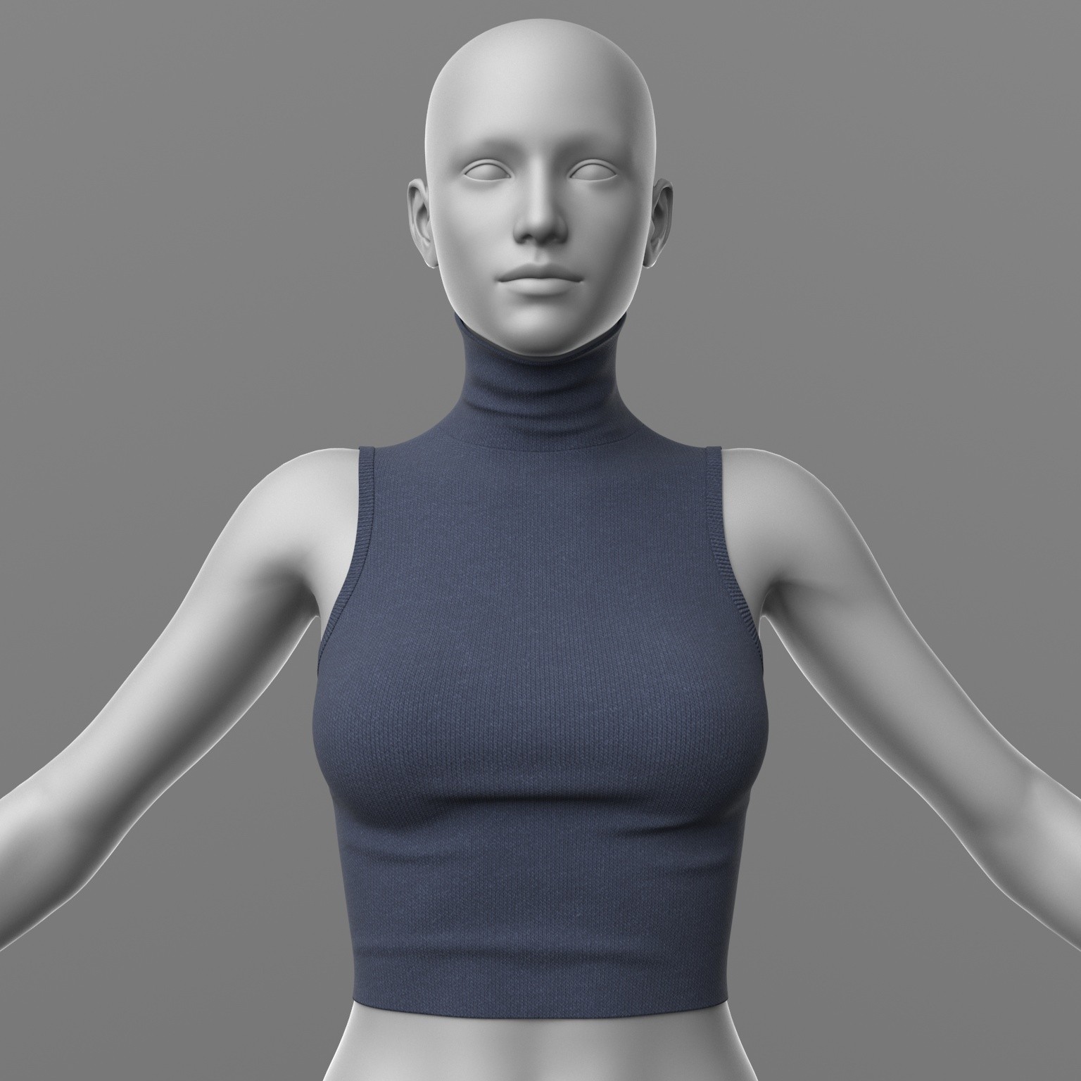 Knitted Top 2v G8 Female by N/A