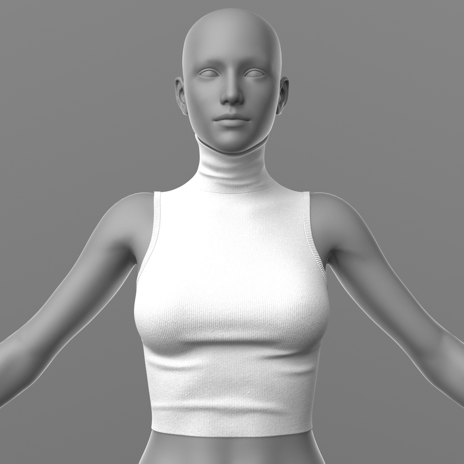 Knitted Top 2v G8 Female by N/A