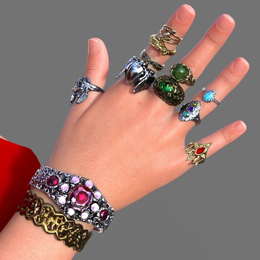 Jewelry Pack for G8F by N/A