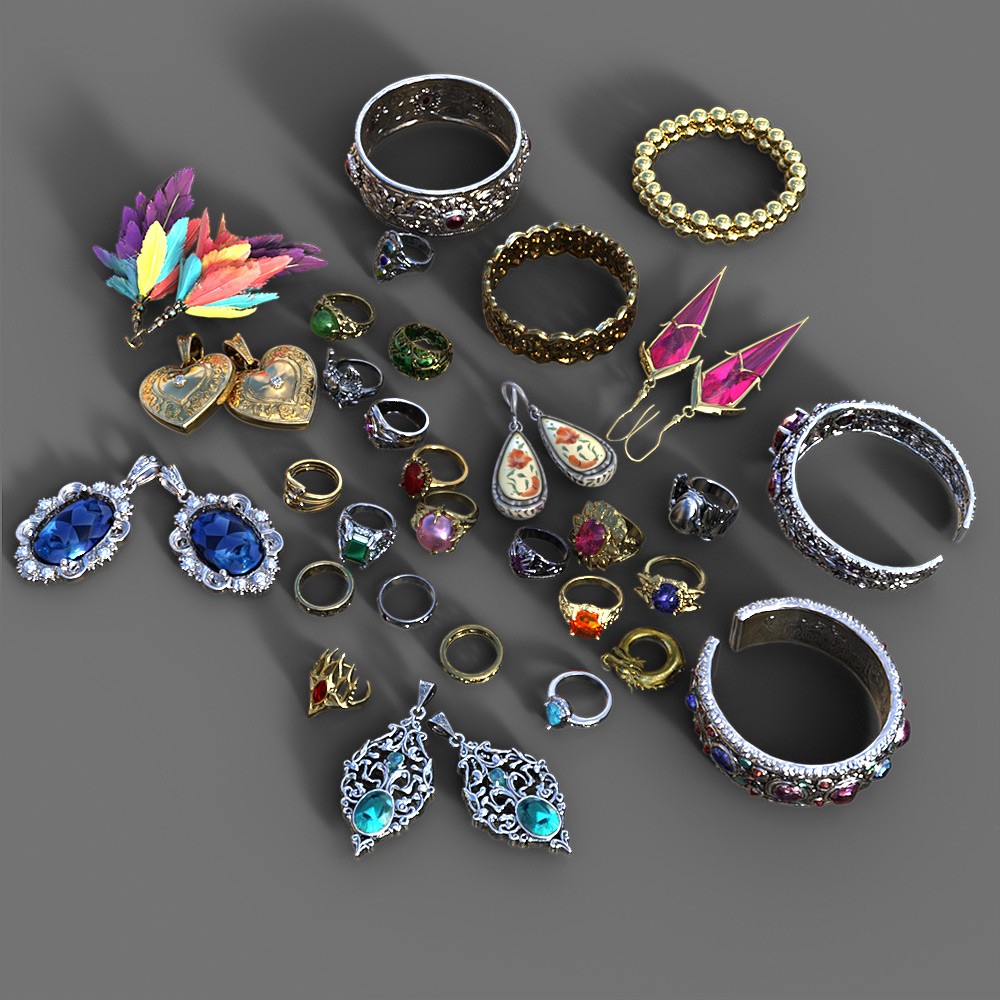 Jewelry Pack for G8F by N/A