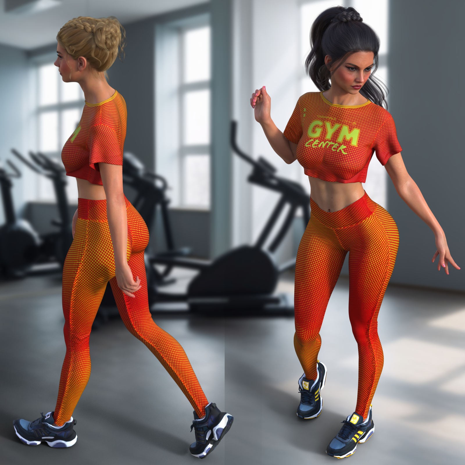 DA-Gym for dForce Casual Denim and Leggings by Sveva by N/A