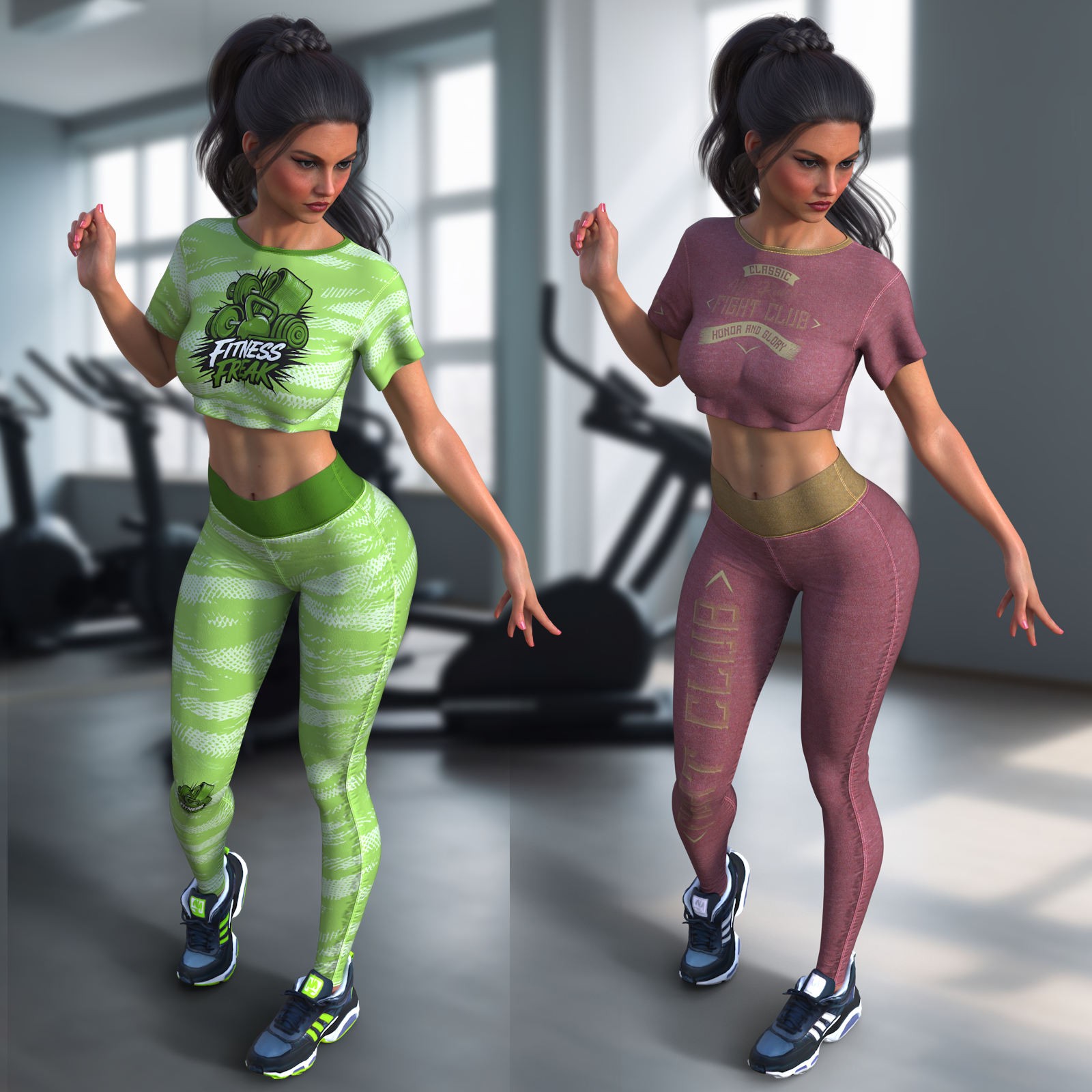 DA-Gym for dForce Casual Denim and Leggings by Sveva by N/A
