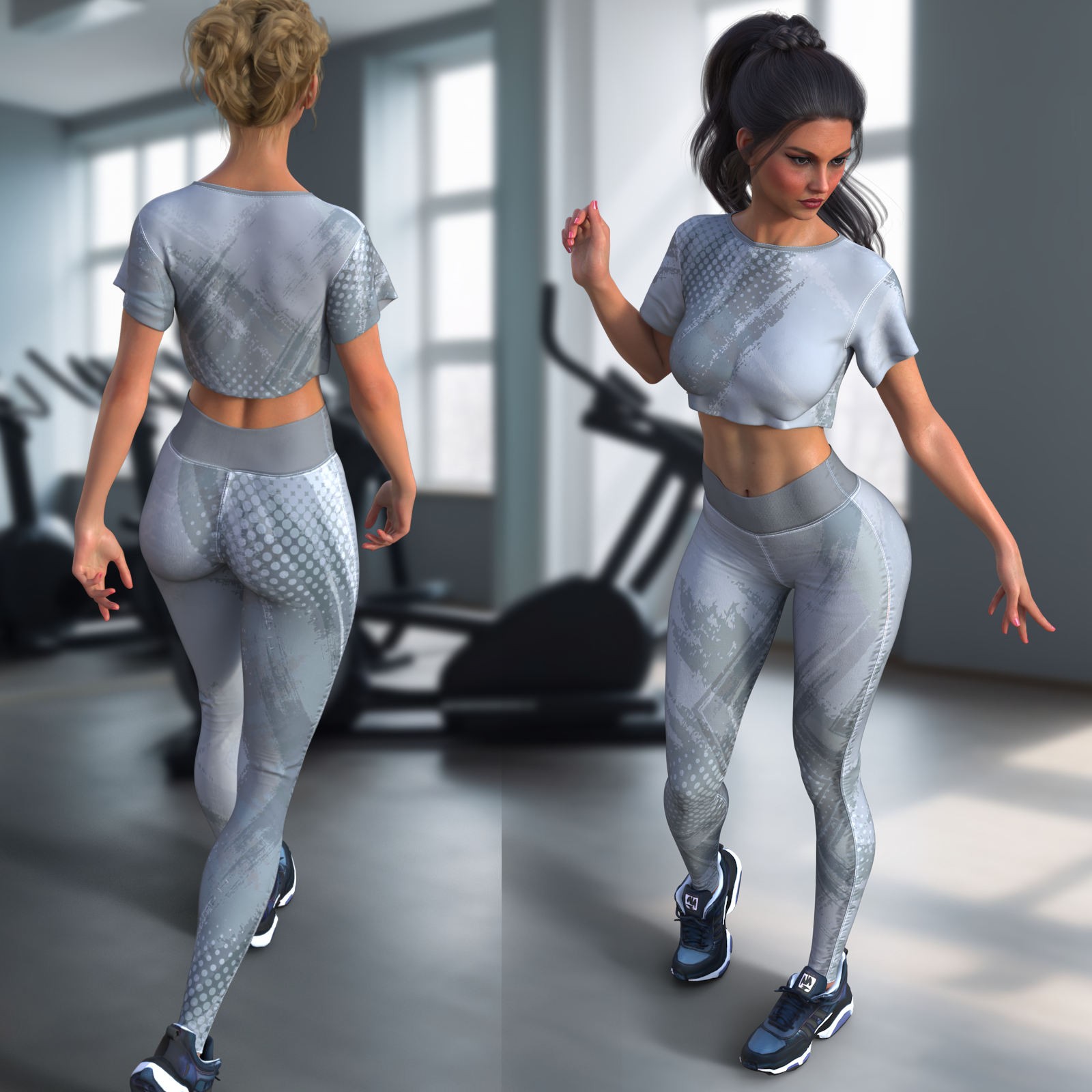 DA-Gym for dForce Casual Denim and Leggings by Sveva by N/A