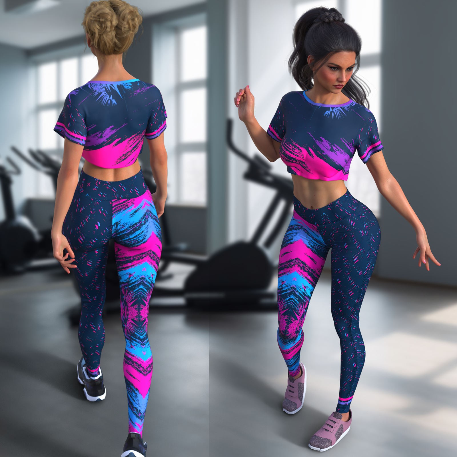 DA-Gym for dForce Casual Denim and Leggings by Sveva by N/A