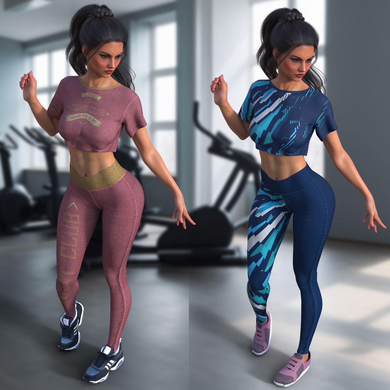 DA-Gym for dForce Casual Denim and Leggings by Sveva by N/A