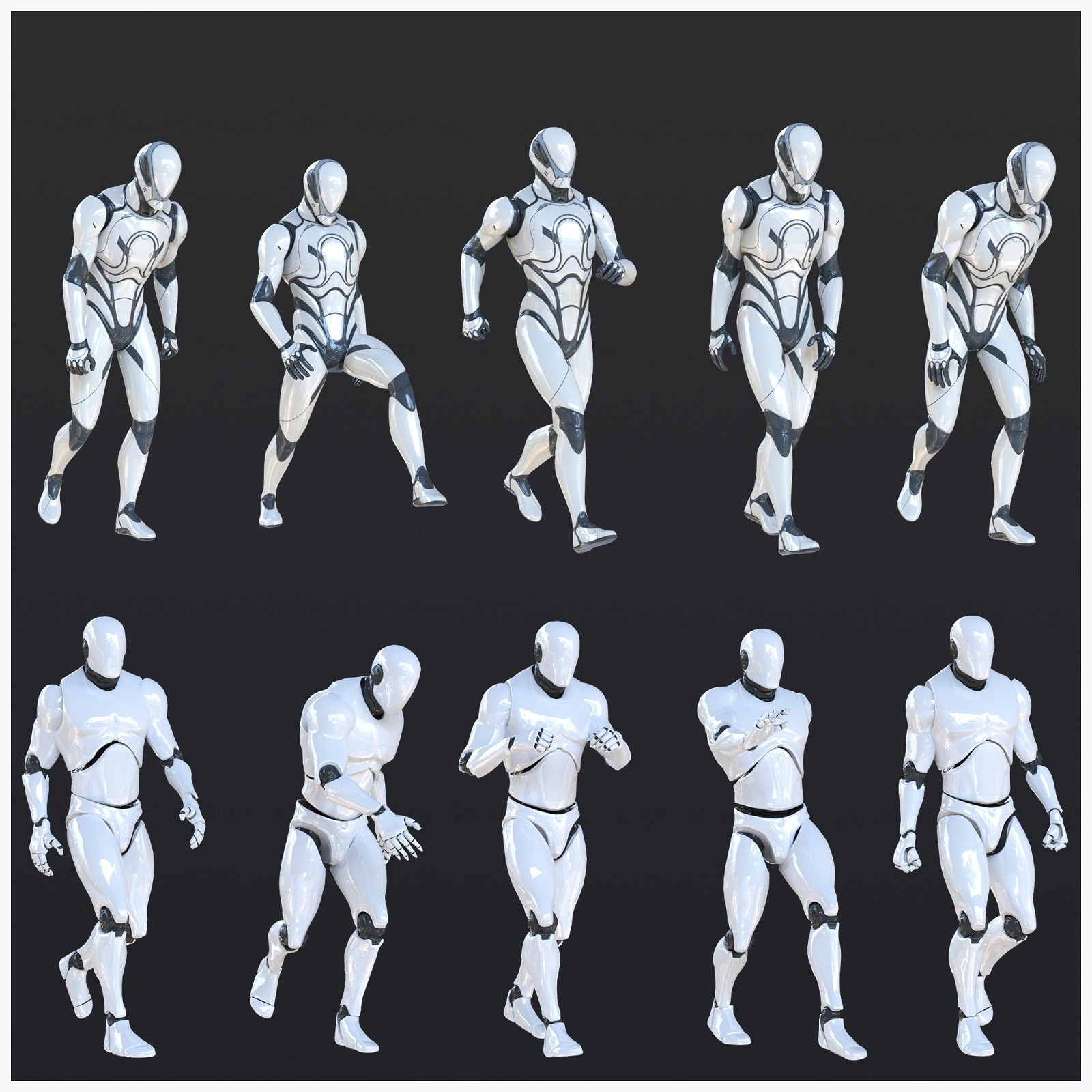 Walk Animations 1-20 by N/A