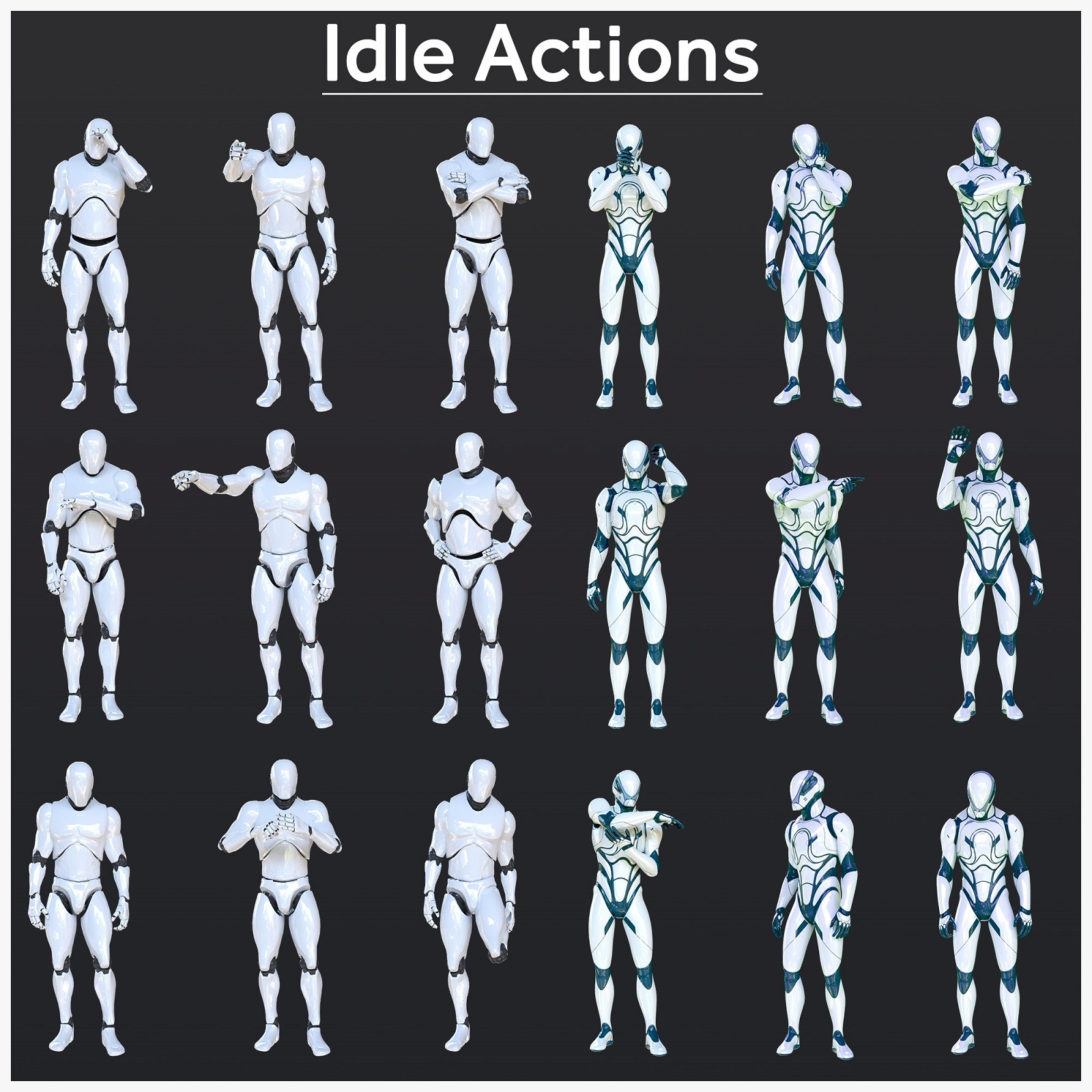 20 Idle Actions by N/A