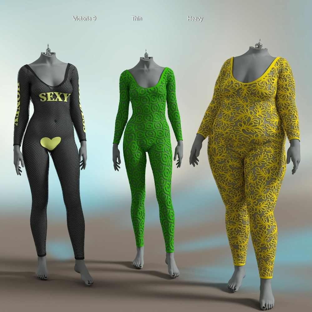 NetTBodySuit Genesis 9 by N/A