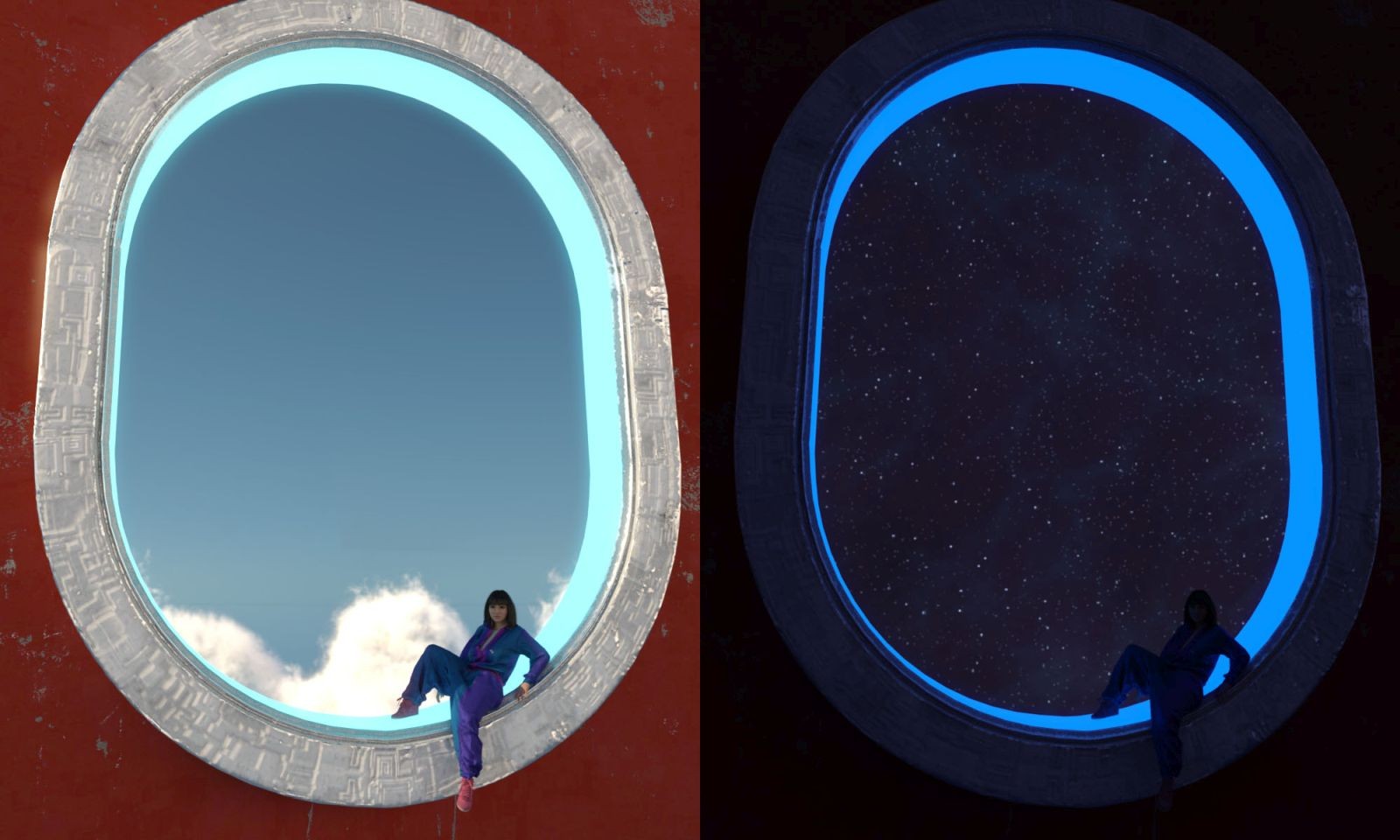 Photo Props: Space Windows by N/A