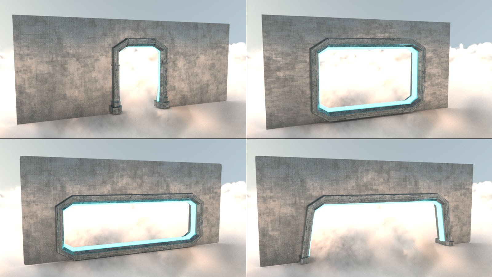 Photo Props: Space Windows by N/A