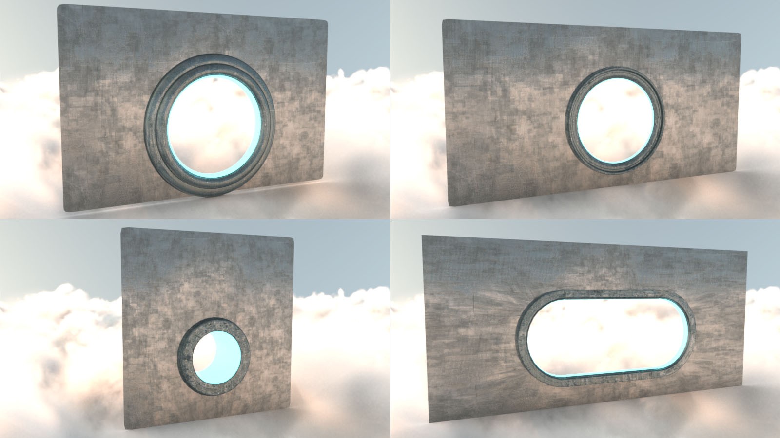 Photo Props: Space Windows by N/A