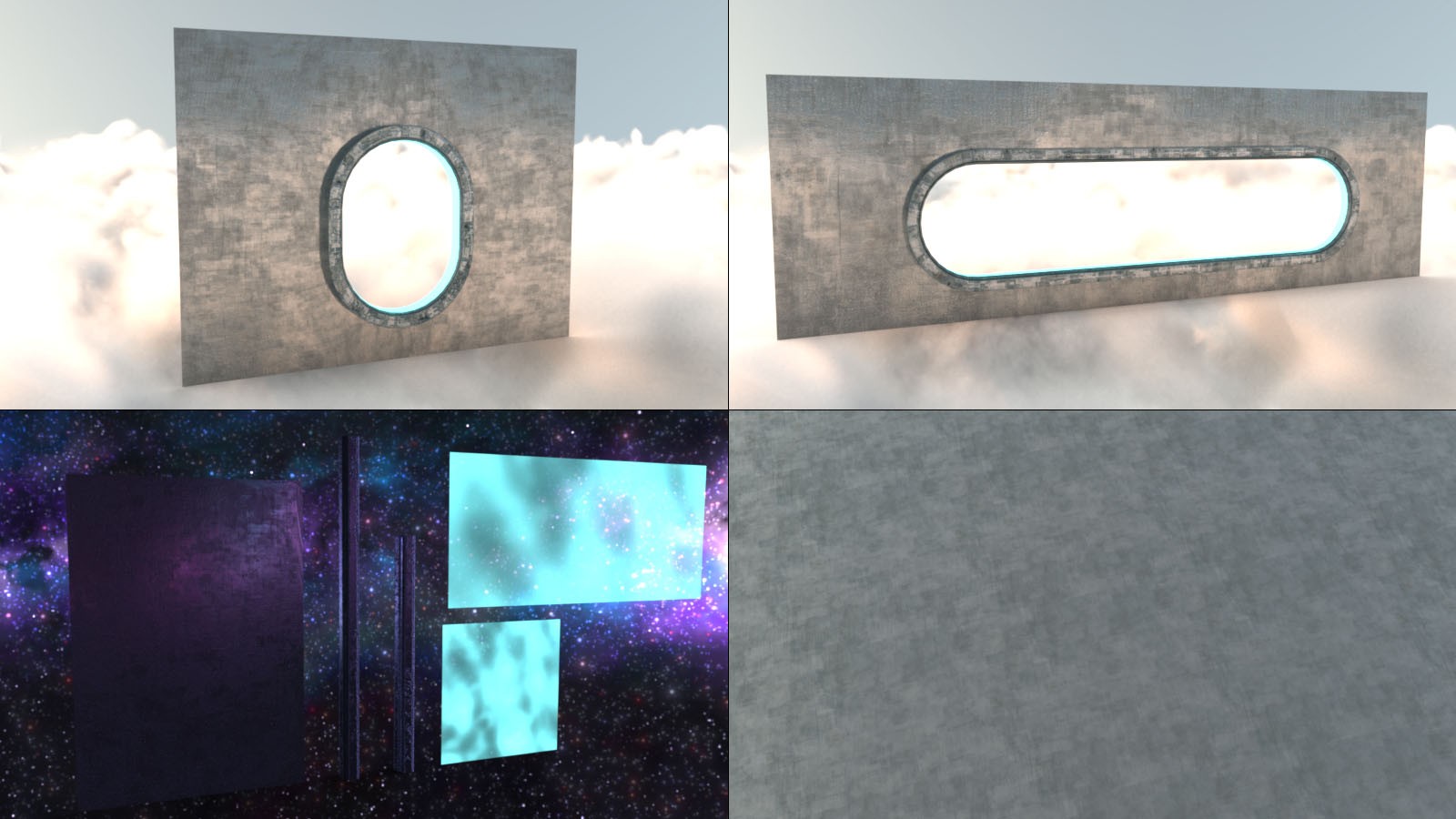 Photo Props: Space Windows by N/A