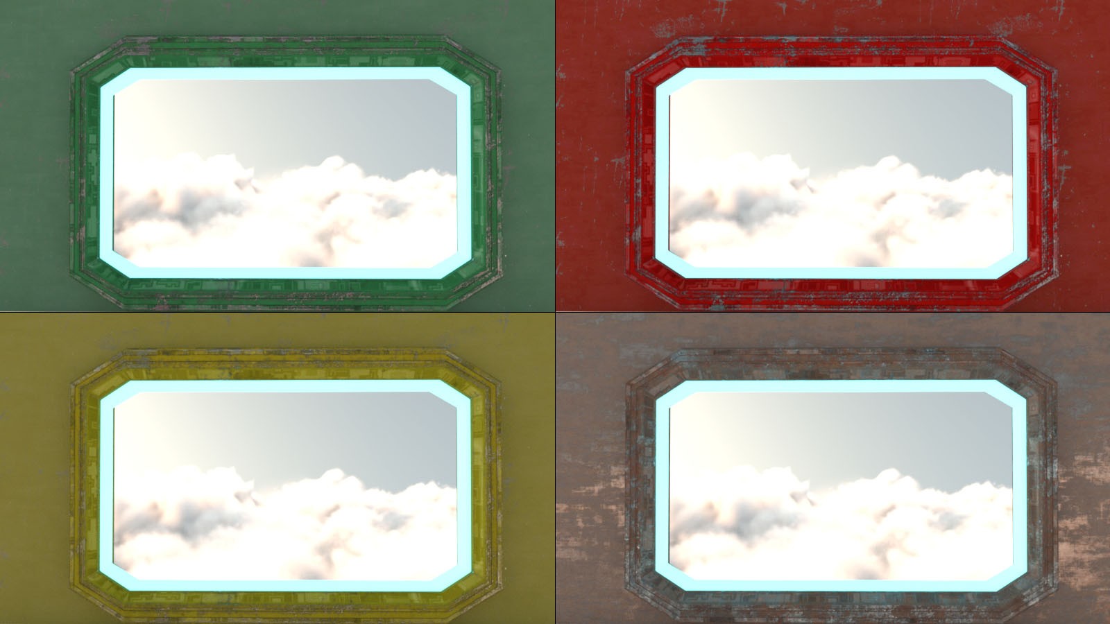 Photo Props: Space Windows by N/A