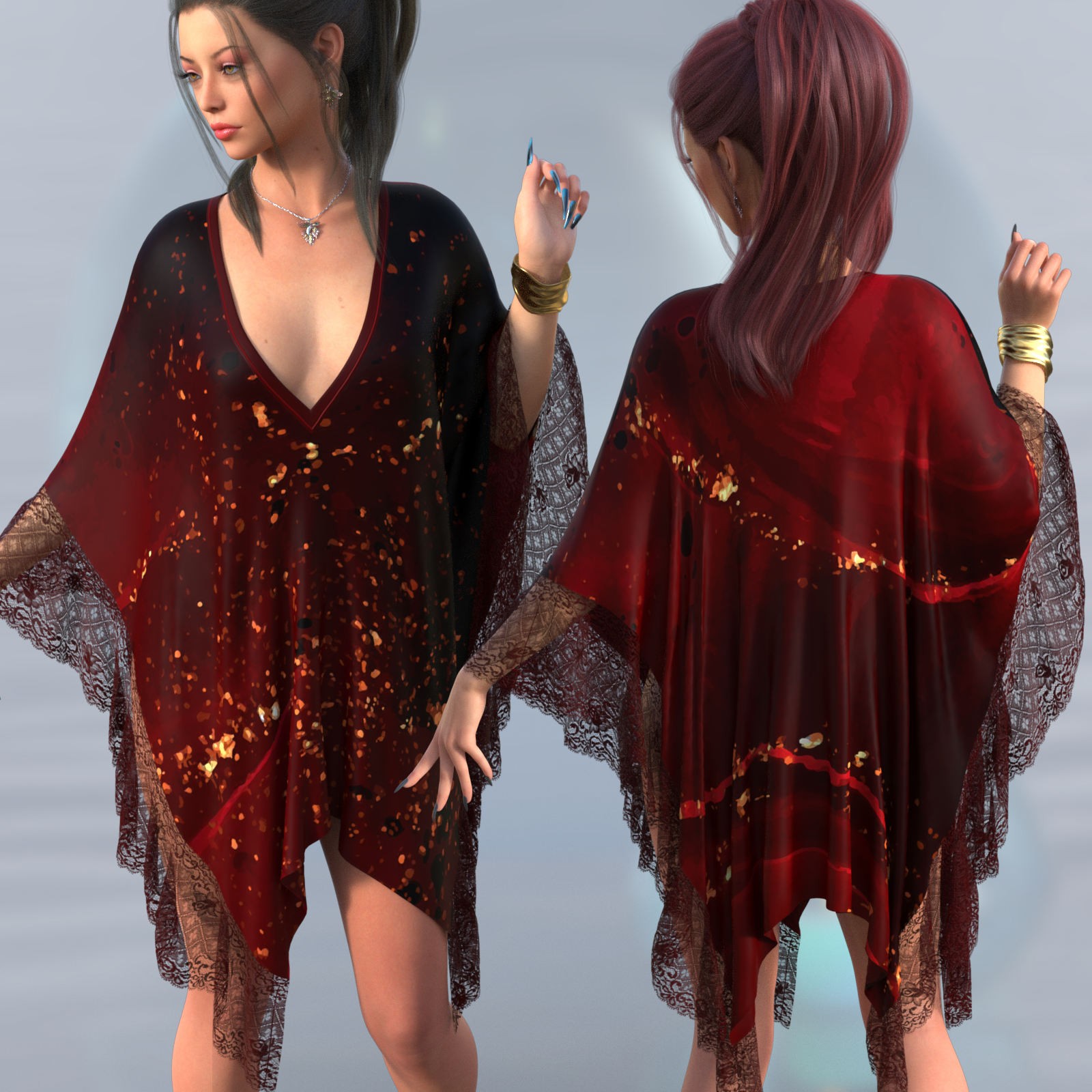 DA-Trendy for Gypsy Tunic for G8/8.1 Females by Rhiannon by N/A