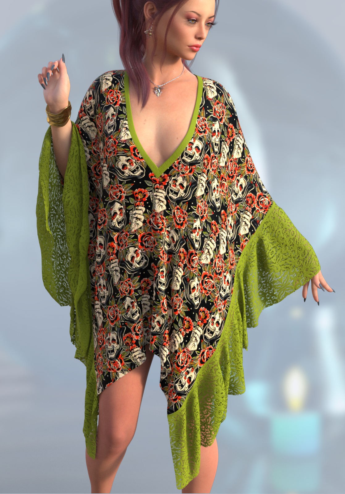 DA-Trendy for Gypsy Tunic for G8/8.1 Females by Rhiannon by N/A