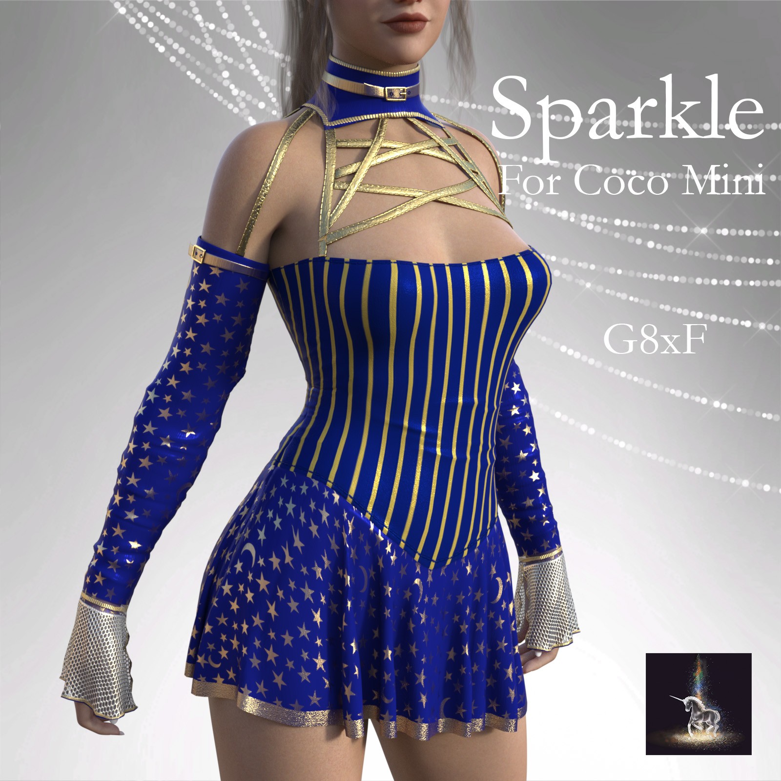 LWP Sparkle for Coco Mini Dress for G8xF by N/A