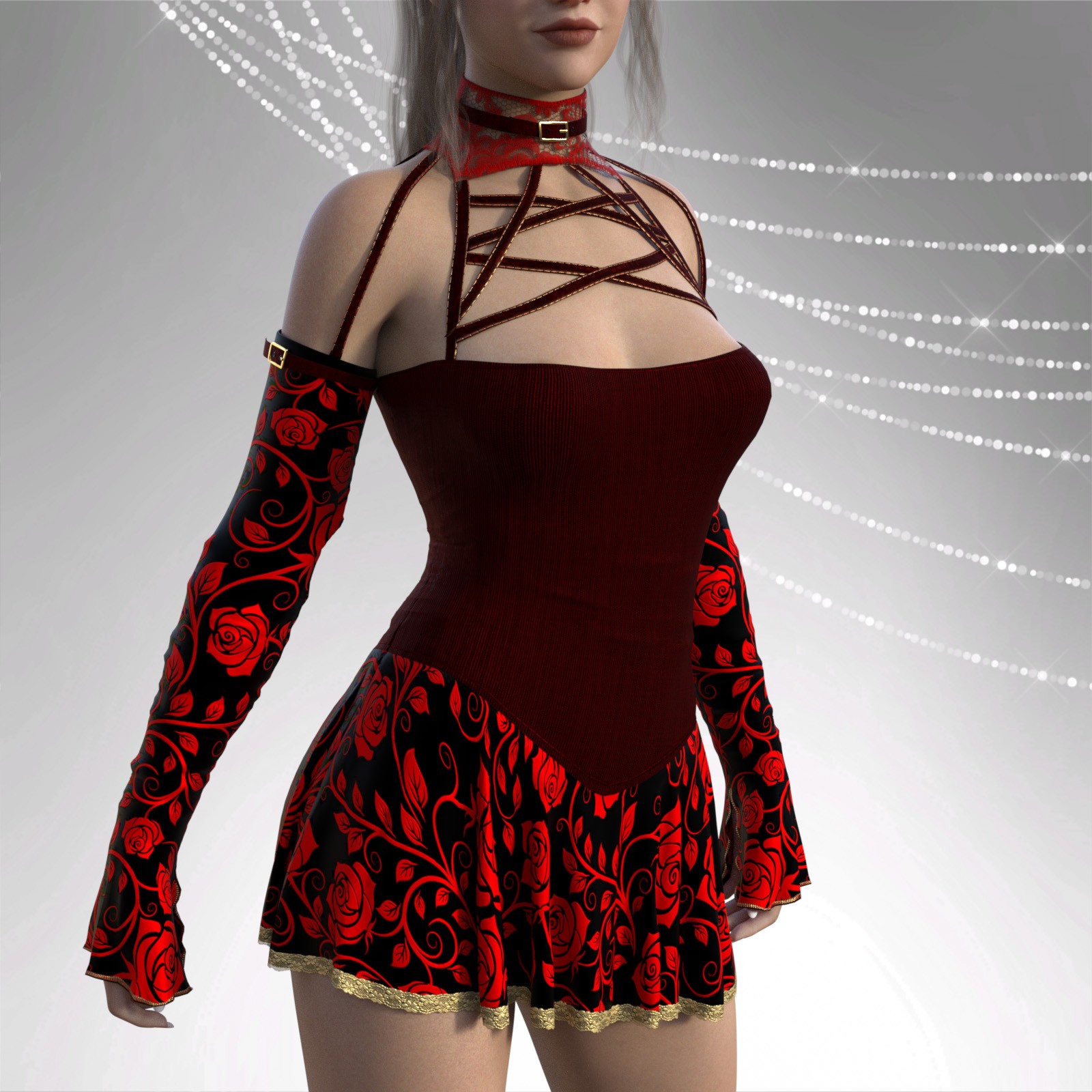 LWP Sparkle for Coco Mini Dress for G8xF by N/A