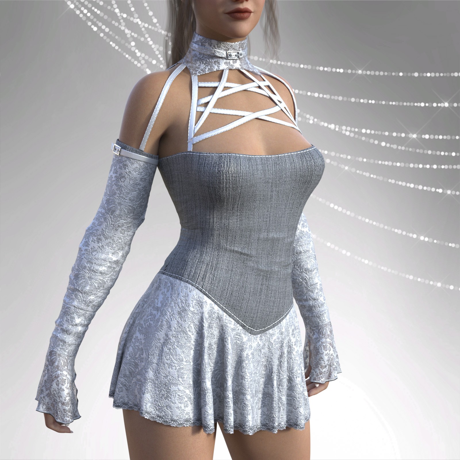 LWP Sparkle for Coco Mini Dress for G8xF by N/A