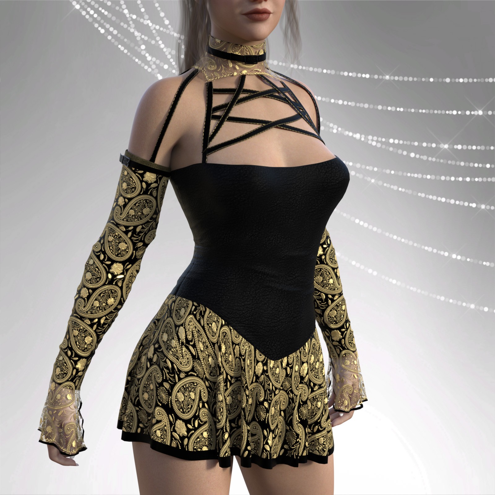 LWP Sparkle for Coco Mini Dress for G8xF by N/A