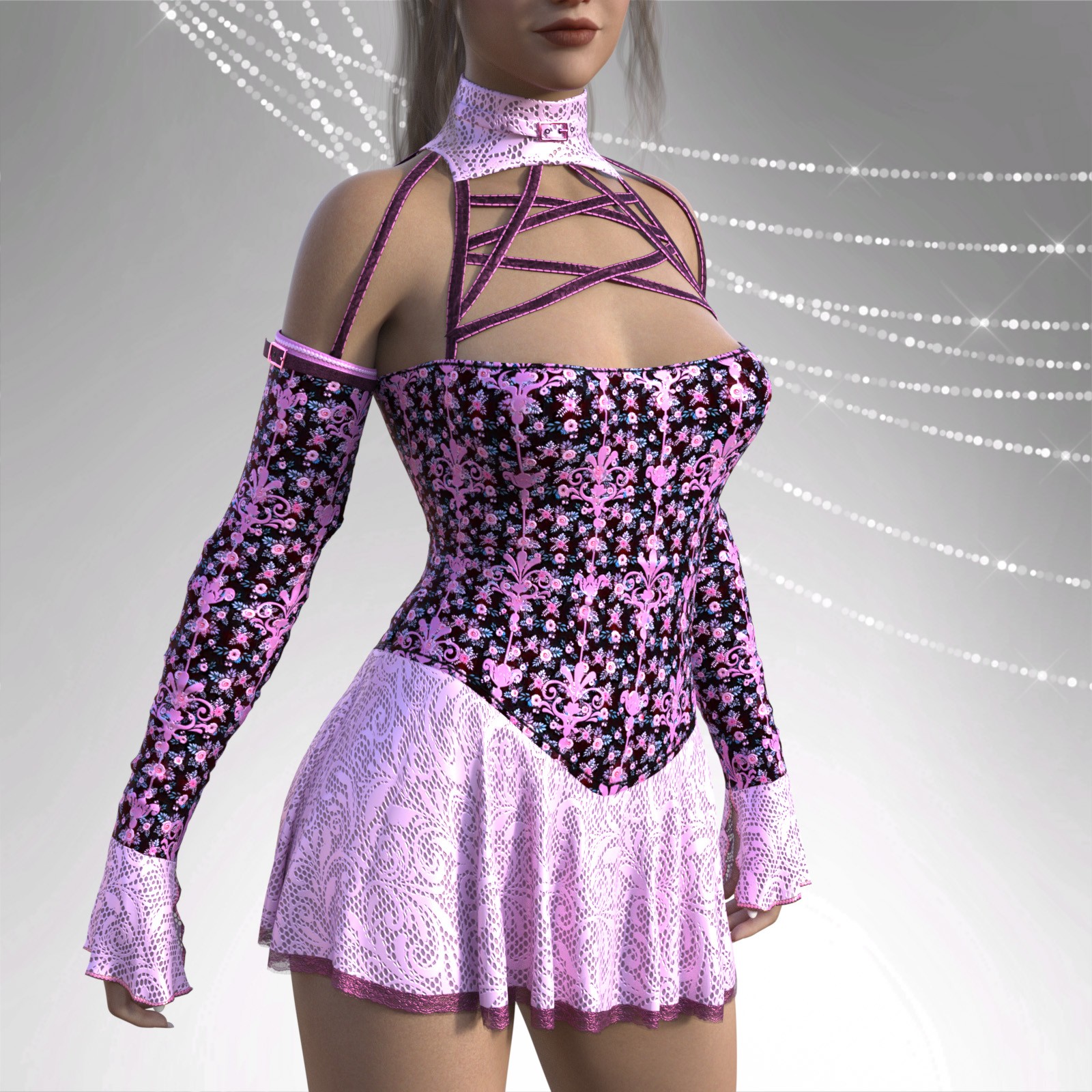 LWP Sparkle for Coco Mini Dress for G8xF by N/A