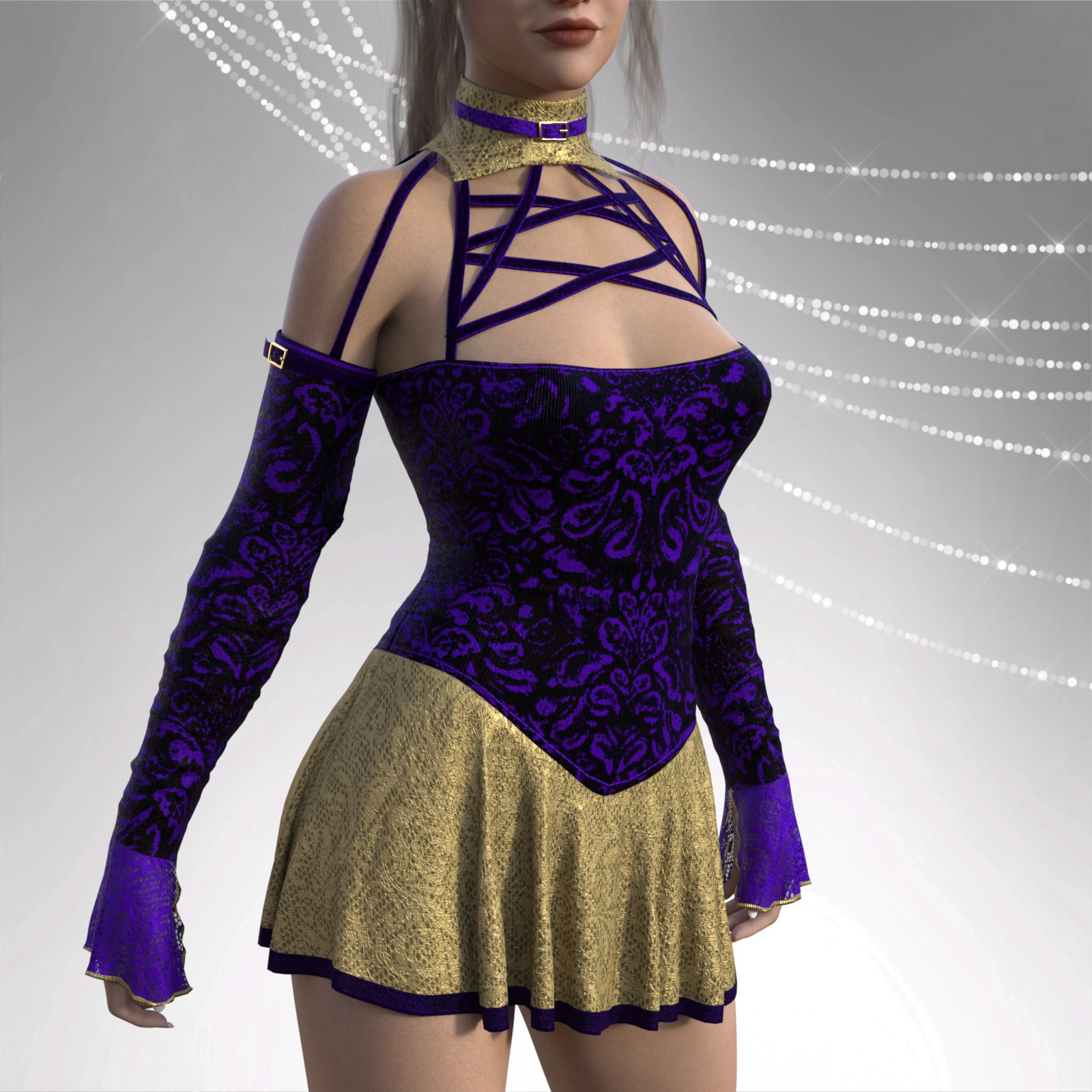 LWP Sparkle for Coco Mini Dress for G8xF by N/A