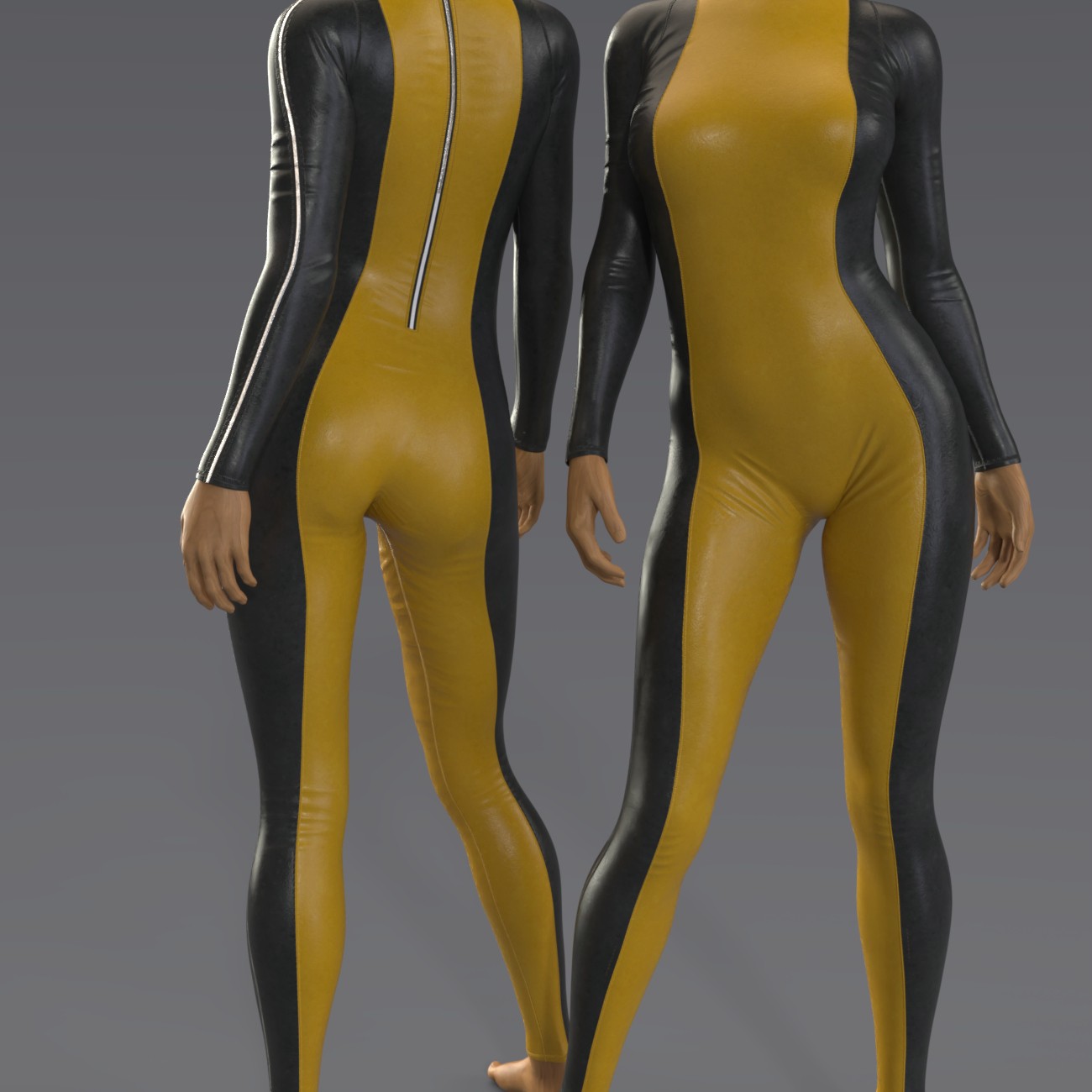 EliteDZ_Leather Style for Full Bodysuit G8F by N/A