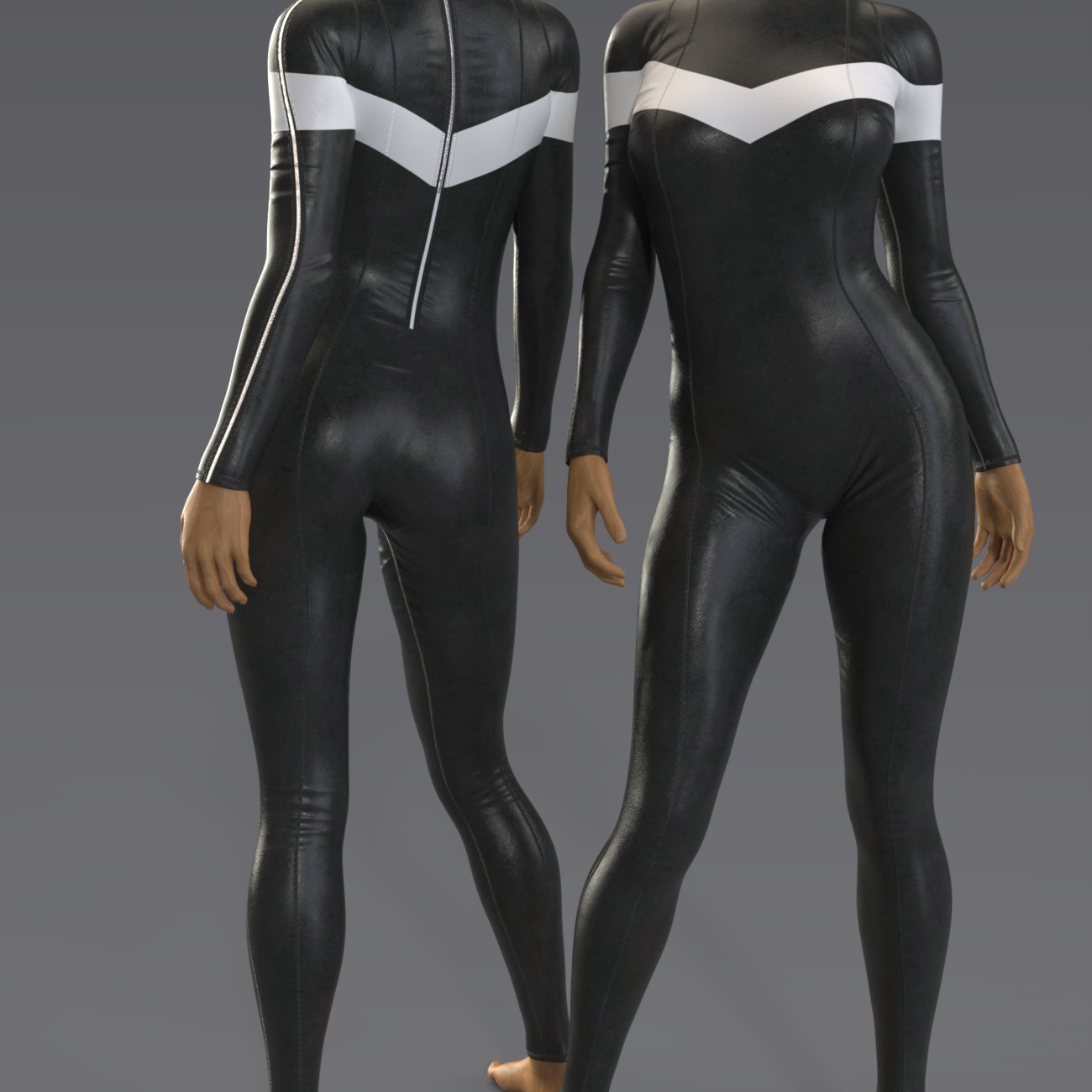 EliteDZ_Leather Style for Full Bodysuit G8F by N/A