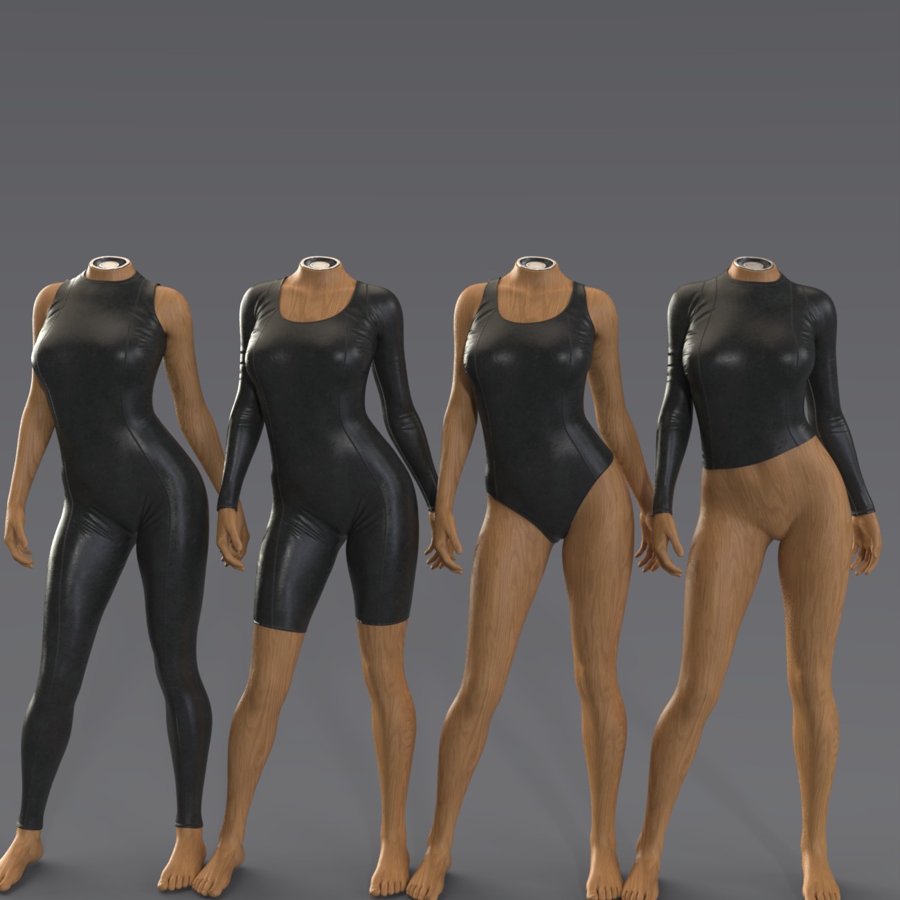 EliteDZ_Leather Style for Full Bodysuit G8F by N/A