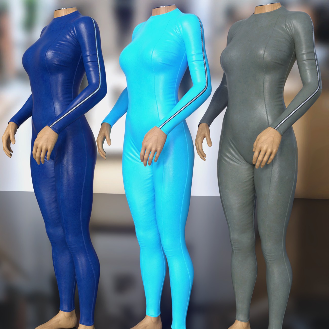 EliteDZ_Leather Style for Full Bodysuit G8F by N/A