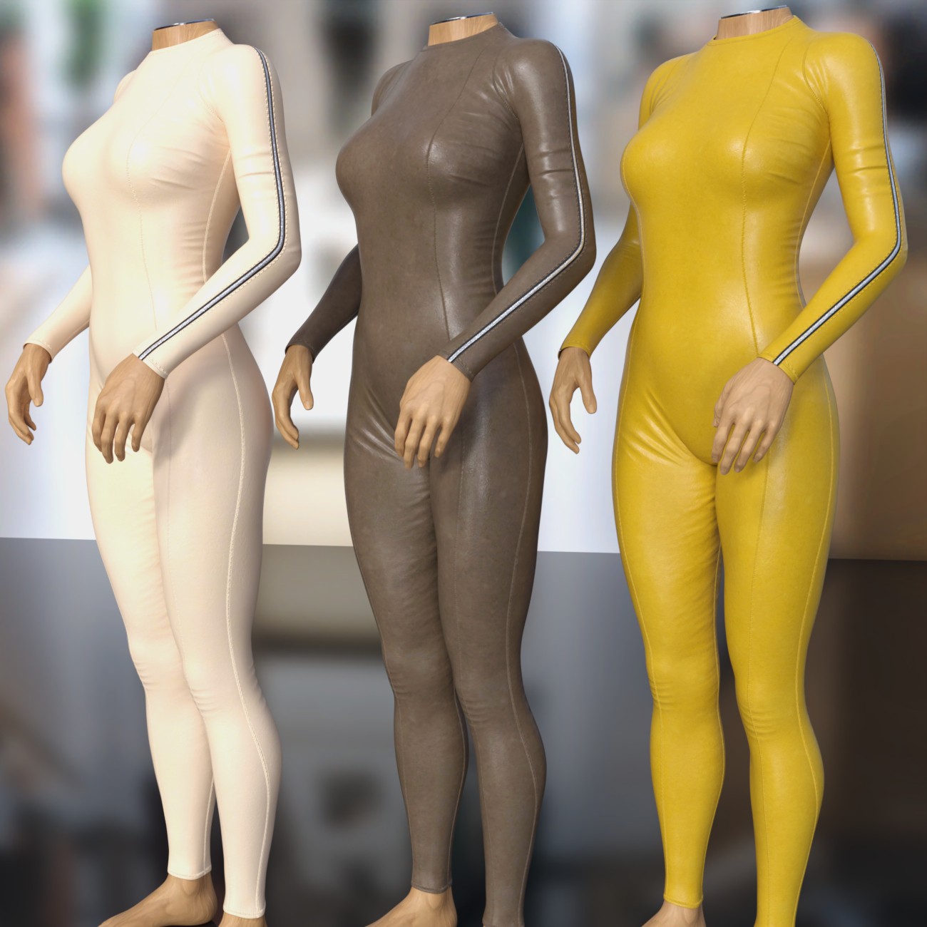 EliteDZ_Leather Style for Full Bodysuit G8F by N/A