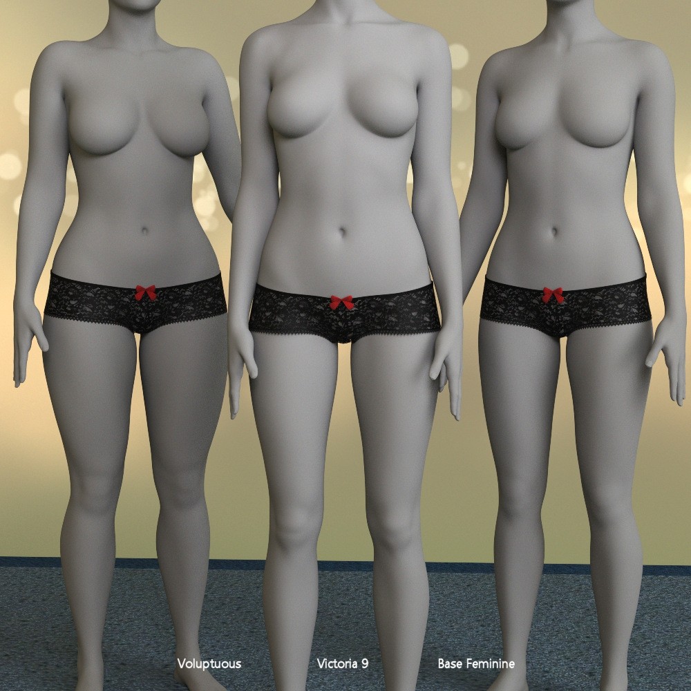 PantTies Lace Genesis 9 Female by N/A