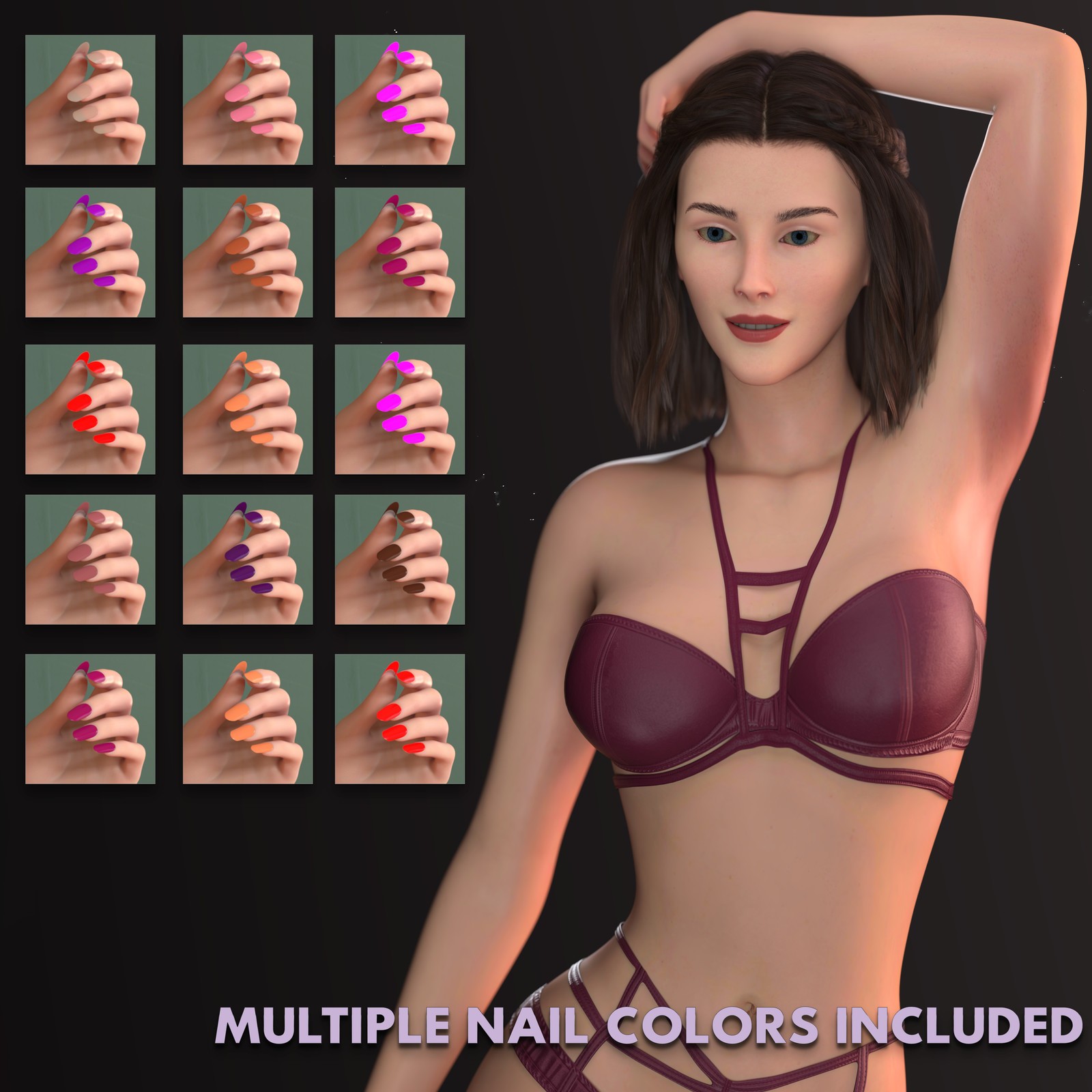 DD Lina HiRes for Genesis 8 & Genesis 8.1 Female by N/A