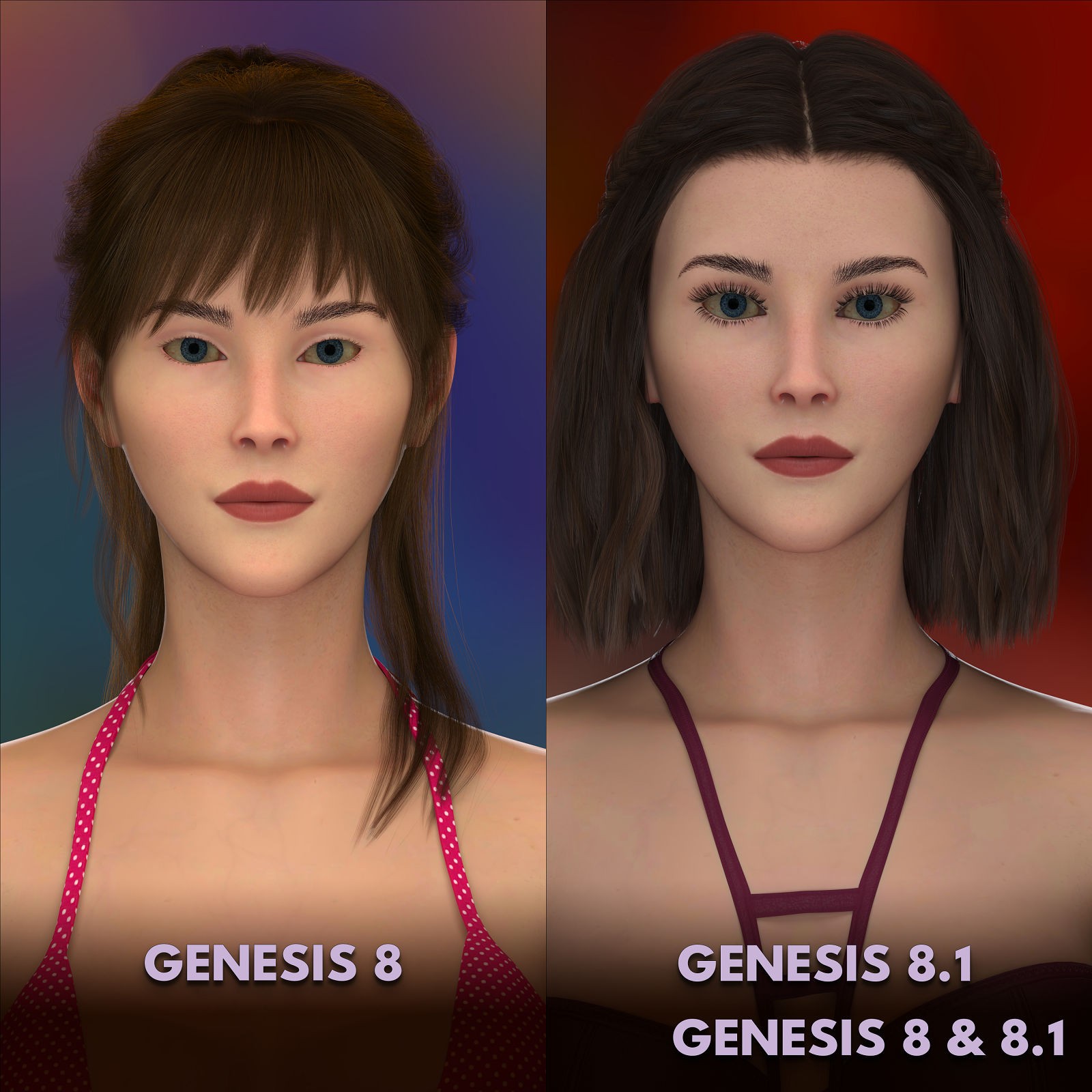 DD Lina HiRes for Genesis 8 & Genesis 8.1 Female by N/A