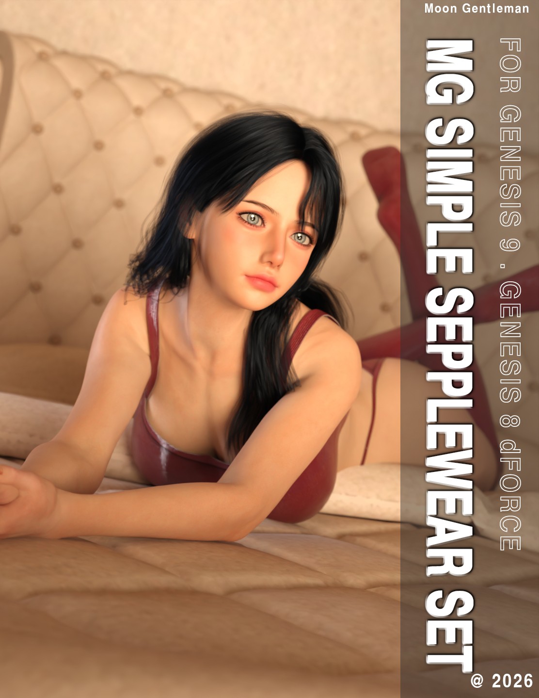 MG-Simple Underwear Set G9 G8F dForce by N/A