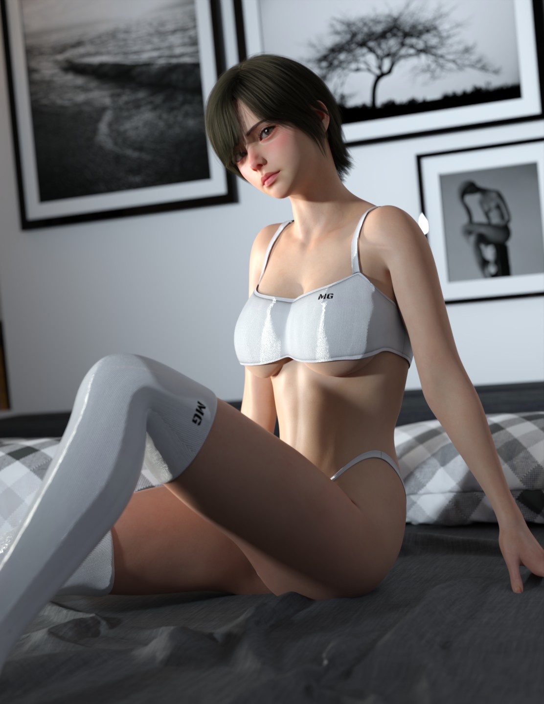 MG-Simple Underwear Set G9 G8F dForce by N/A