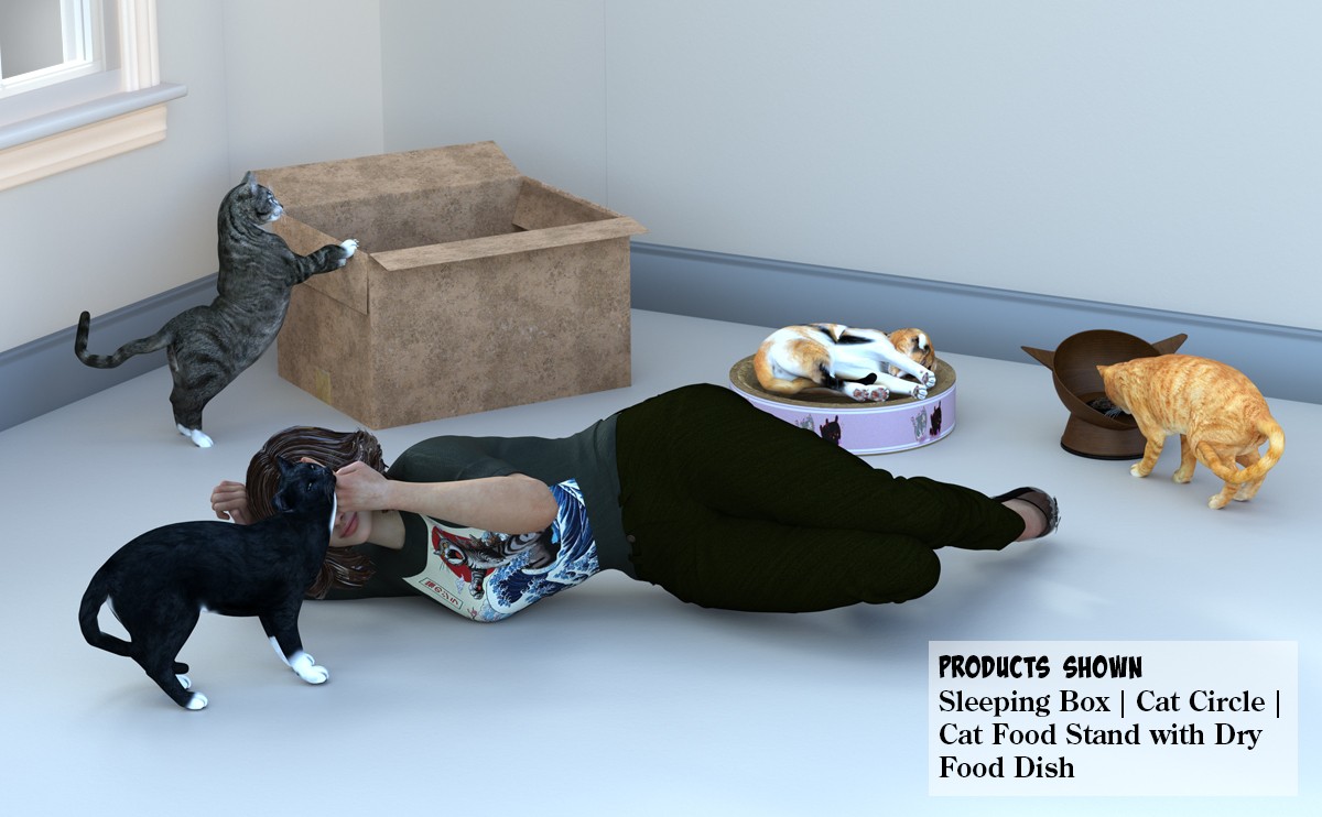 3DV Cat Accessories Big Bundle by N/A