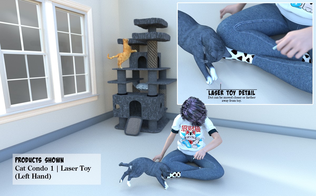 3DV Cat Accessories Big Bundle by N/A