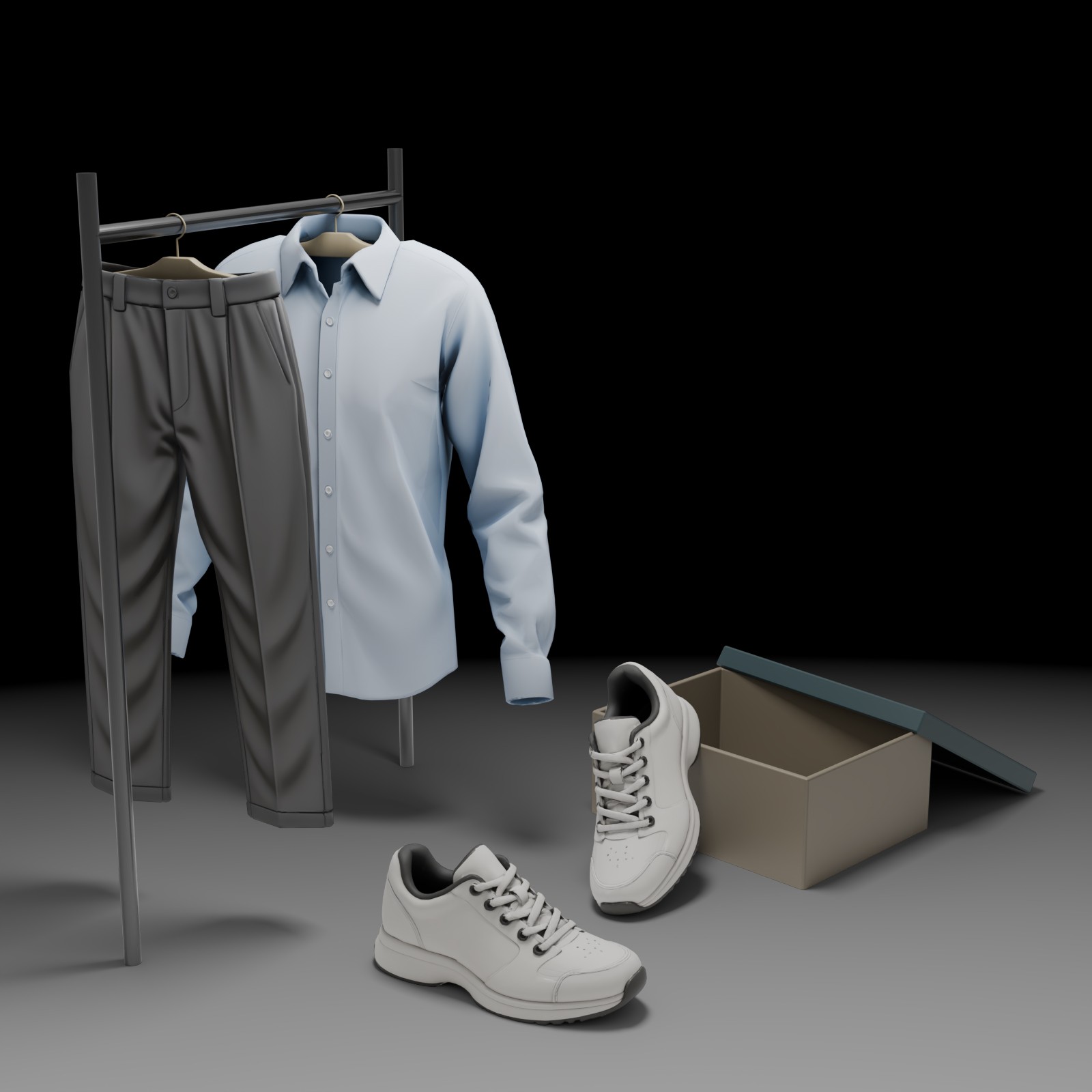 Smart Shoes & Extra Clothing Bundle by N/A
