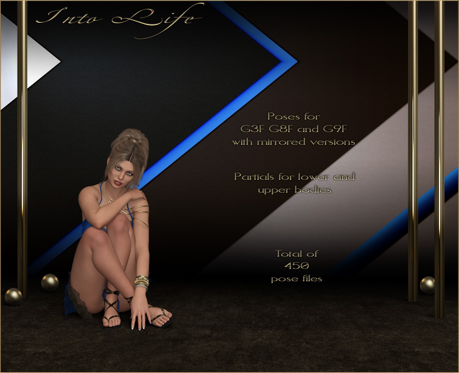 Into Life - Poses for G9F-G8F-G3F by N/A