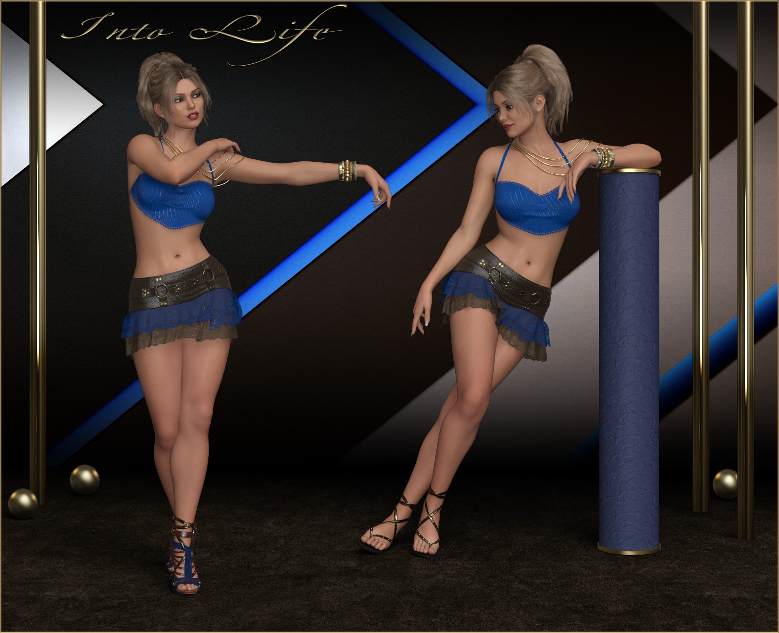 Into Life - Poses for G9F-G8F-G3F by N/A