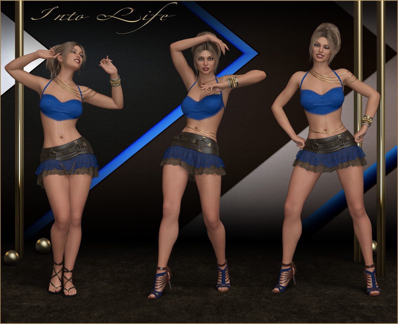 Into Life - Poses for G9F-G8F-G3F by N/A