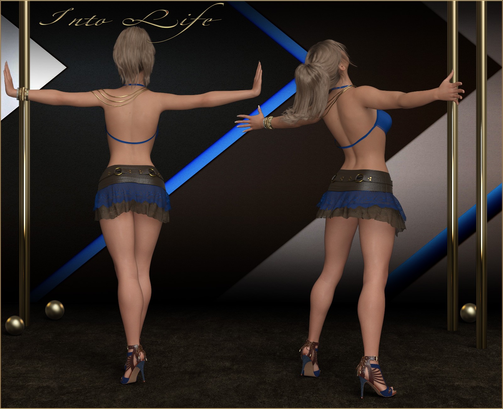 Into Life - Poses for G9F-G8F-G3F by N/A