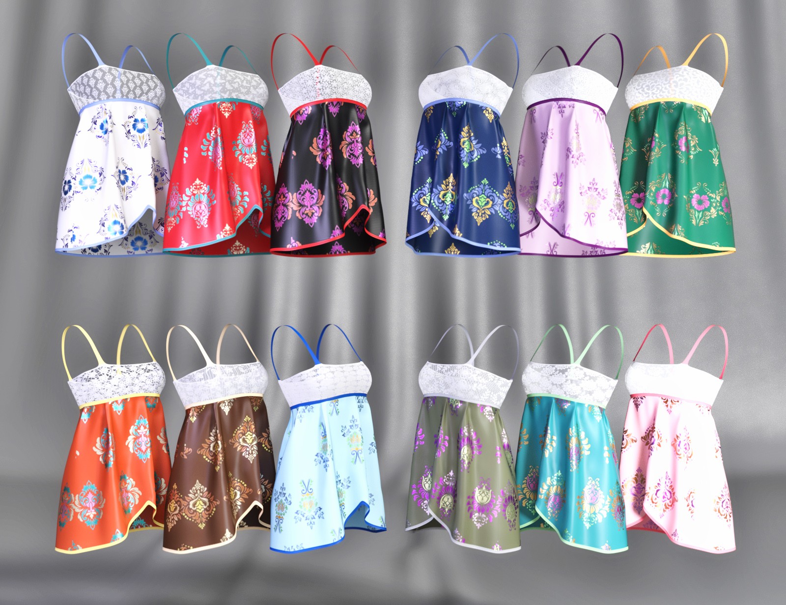 JMR dForce Andrea Nightdress for G9F and G8F by N/A