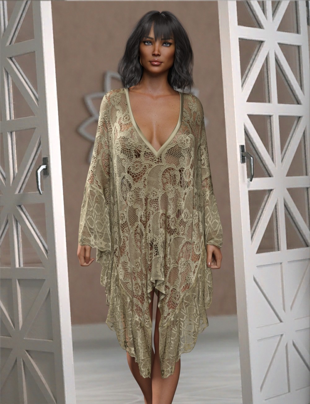 VERSUS - Gypsy Tunic for Genesis 8 and 8.1 Females by N/A