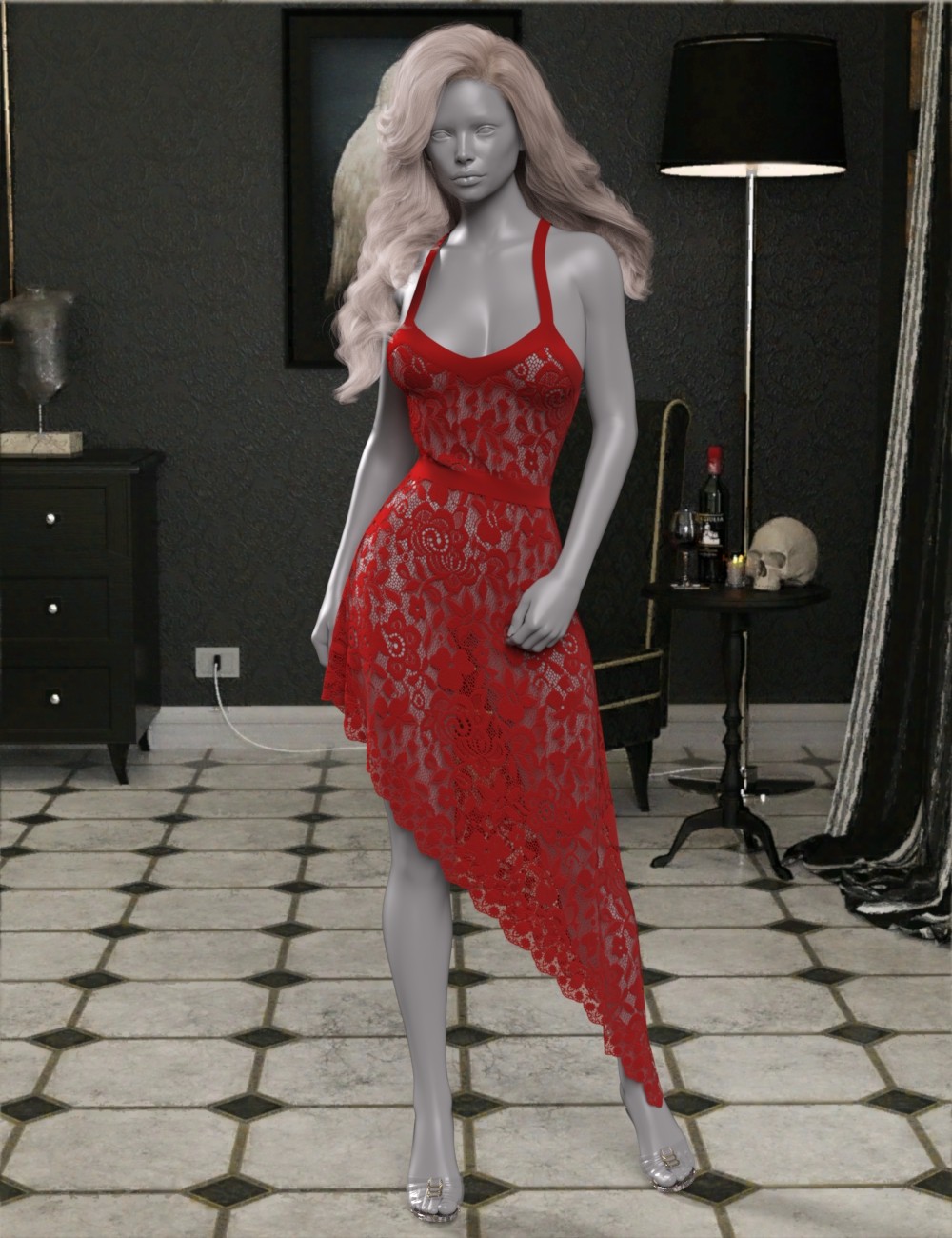 InStyle - dforce - Holiday Party Dress - Genesis 8 by N/A