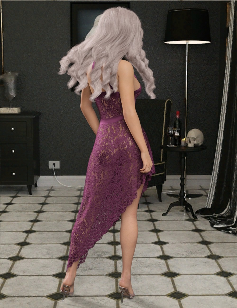 InStyle - dforce - Holiday Party Dress - Genesis 8 by N/A